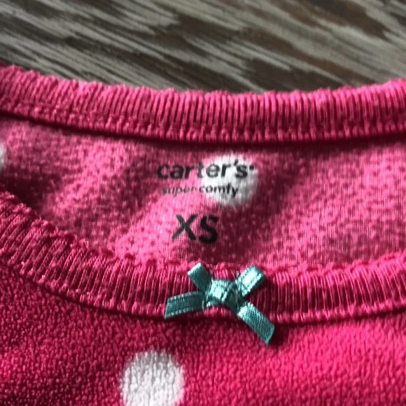 Carters Fleece Penguin Nightgown - Picture 2 of 7